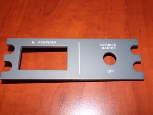 Learjet Avionics Master/N1 Panel Overlay 5488402-37